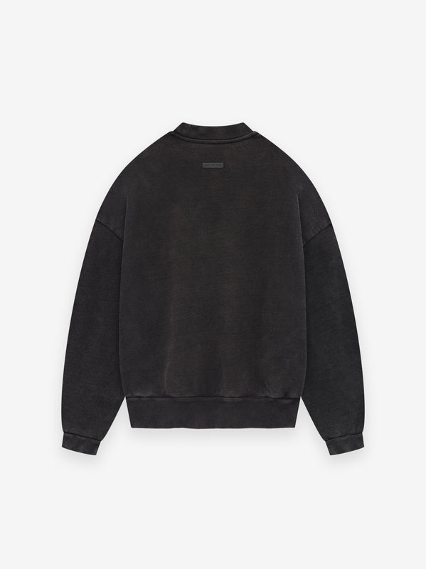 Fleece Half Zip Mockneck