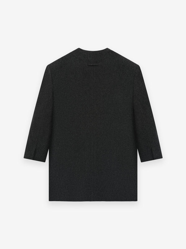 Wool Crepe Double Layer Tee