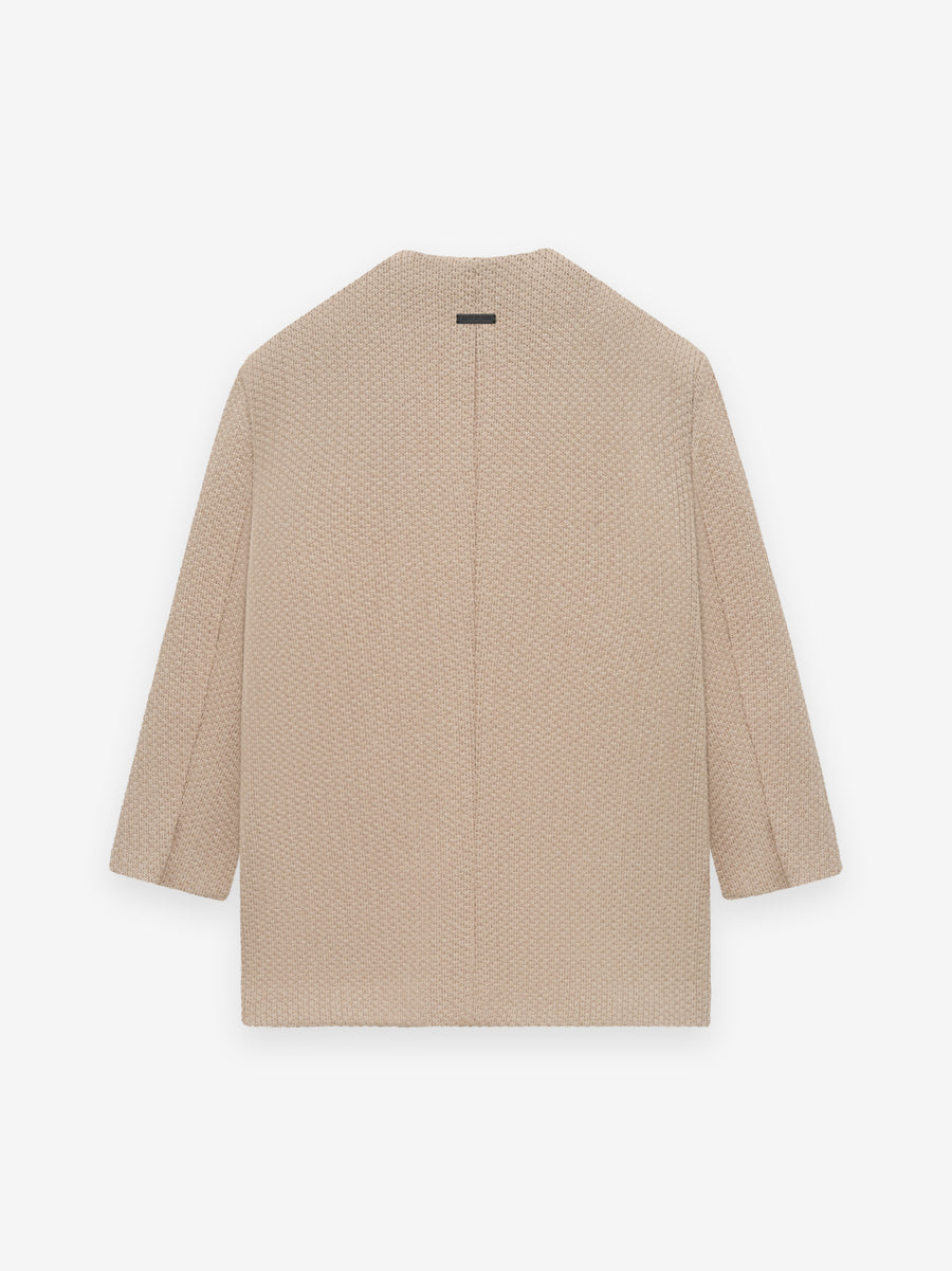 Pique Knit Lapelless Blazer - Fear of God