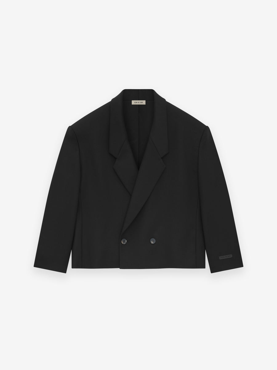 Wool Gabardine Cropped Blazer - Fear of God