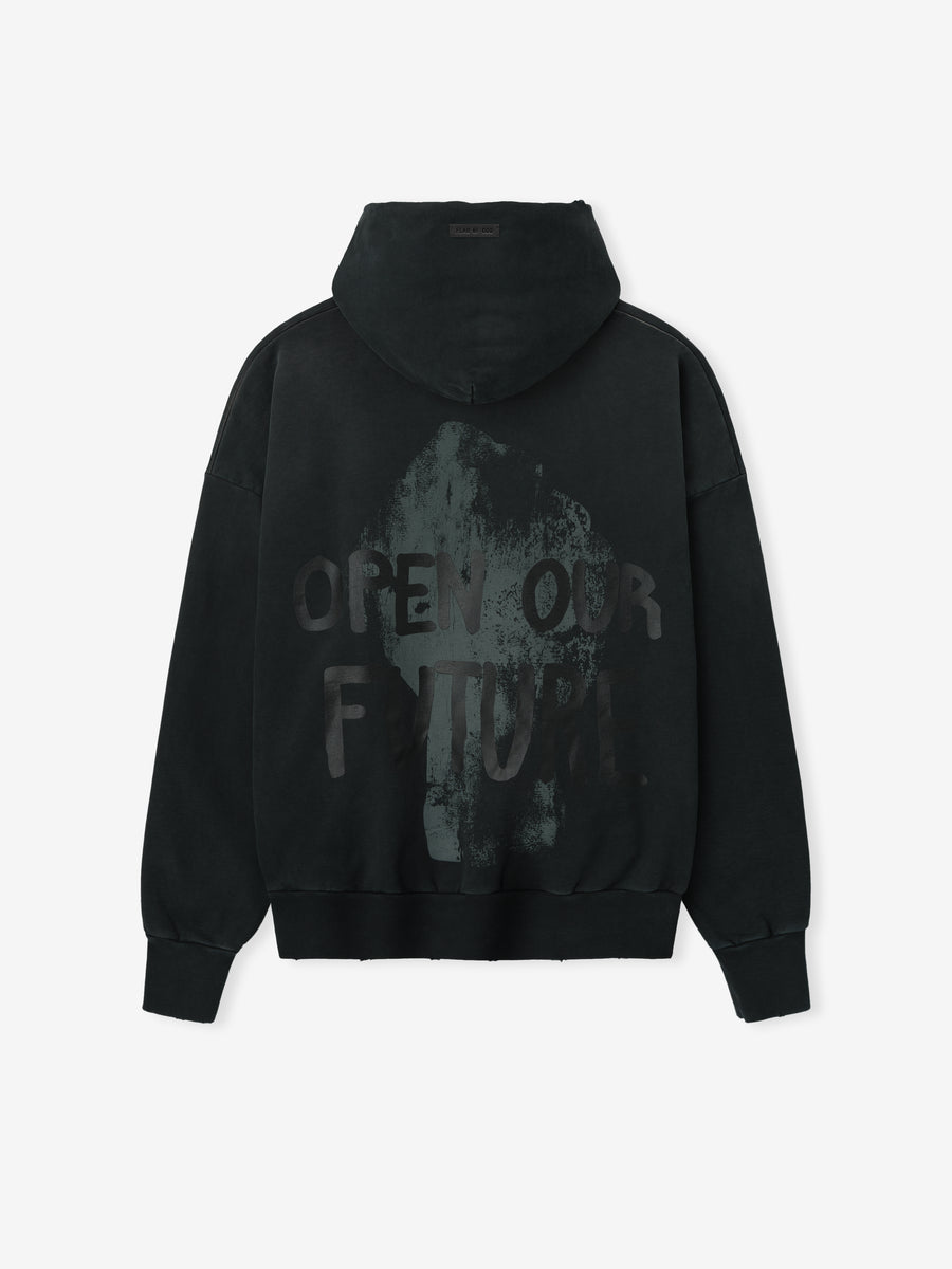 Educate The Young Hoodie Black / XS view 4