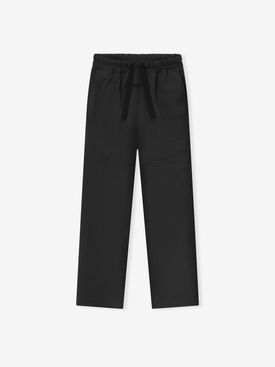 Technical Wool Split Knee Pant Black / M view 1
