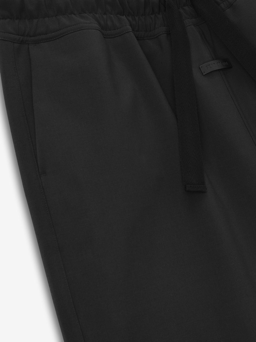 Technical Wool Split Knee Pant Black / M view 3