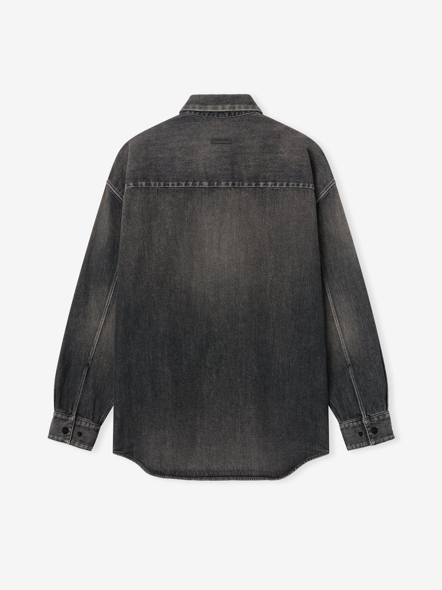 Snap Front Denim Overshirt - Fear of God