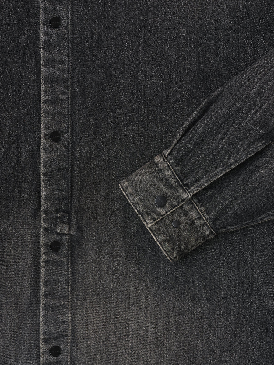 Snap Front Denim Overshirt - Fear of God
