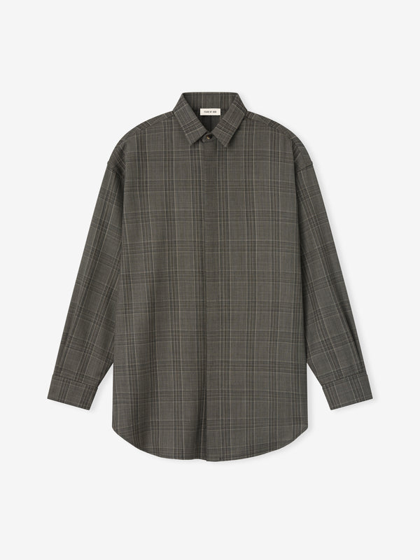 Wool Relaxed Classic Shirt