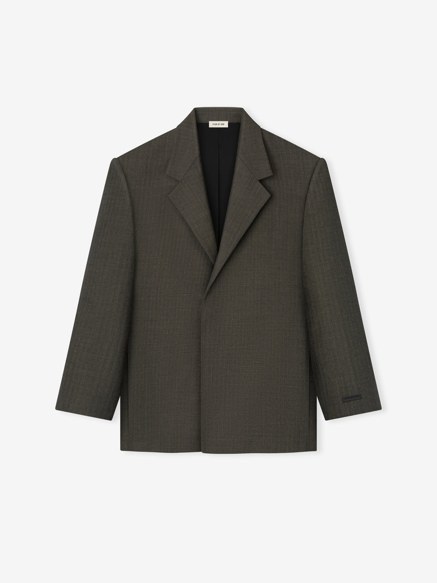 Chevron Wool Single Breasted Blazer - Fear of God
