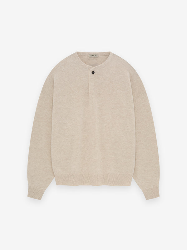 Fine Knit Henley