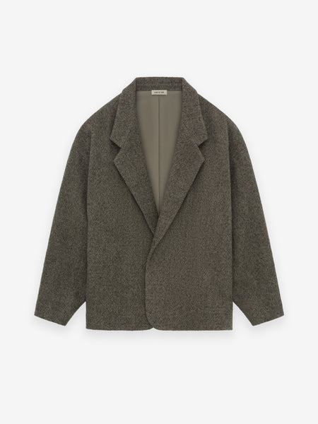 Wool Gabardine Classic Blazer