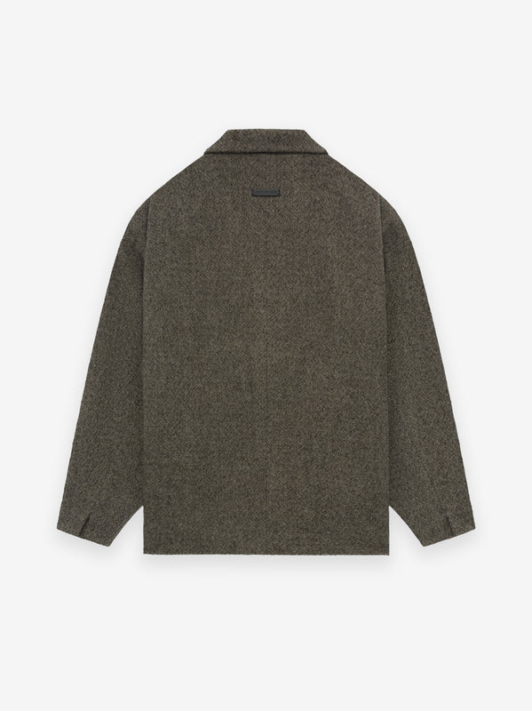 Wool Gabardine Classic Blazer