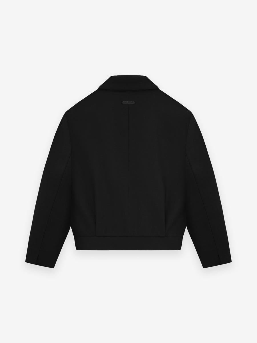 Wool Gabardine Notch Lapel Jacket - Fear of God