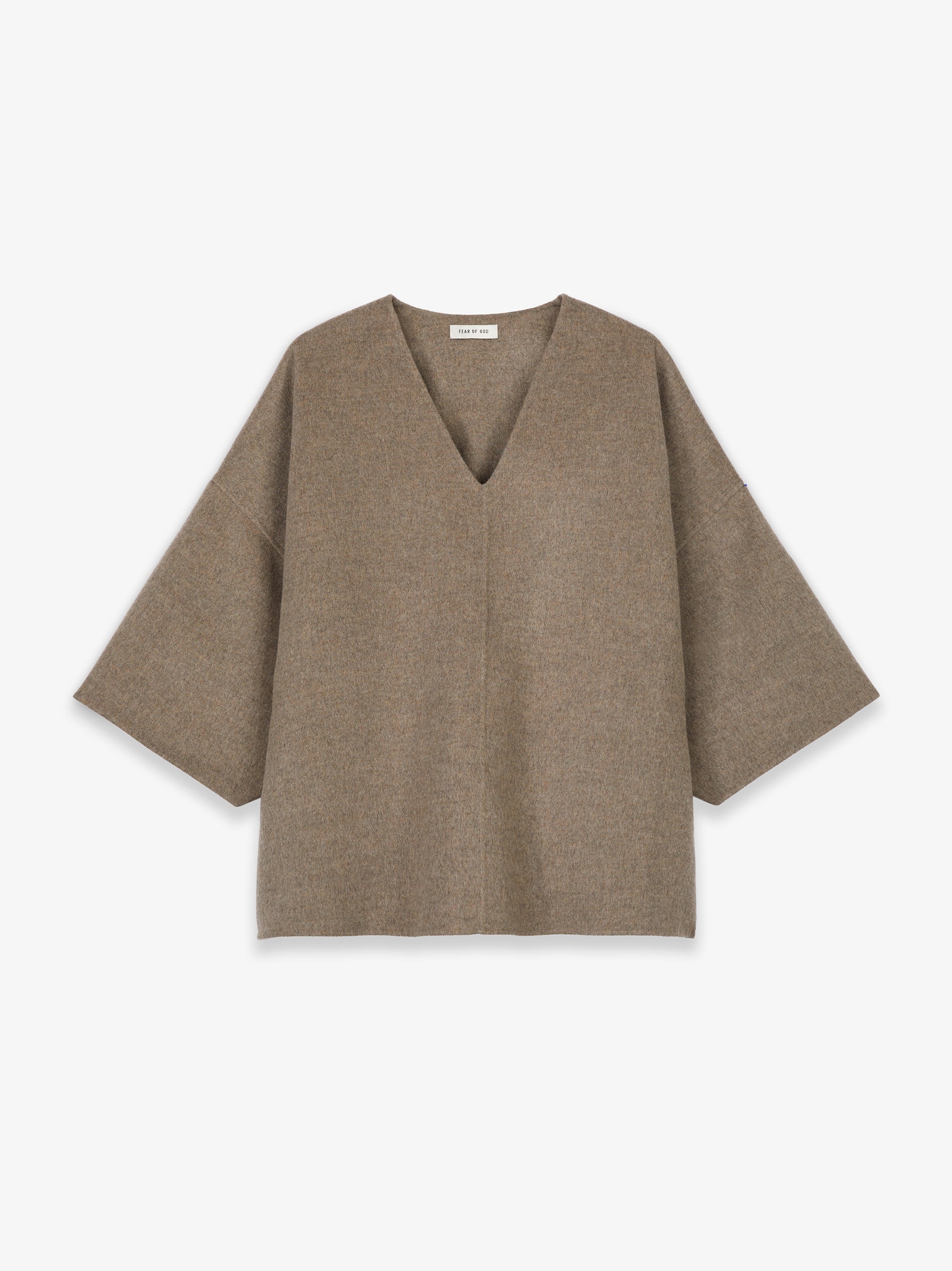 Wool Cashmere V-Neck Lounge Tee | Fear of God 