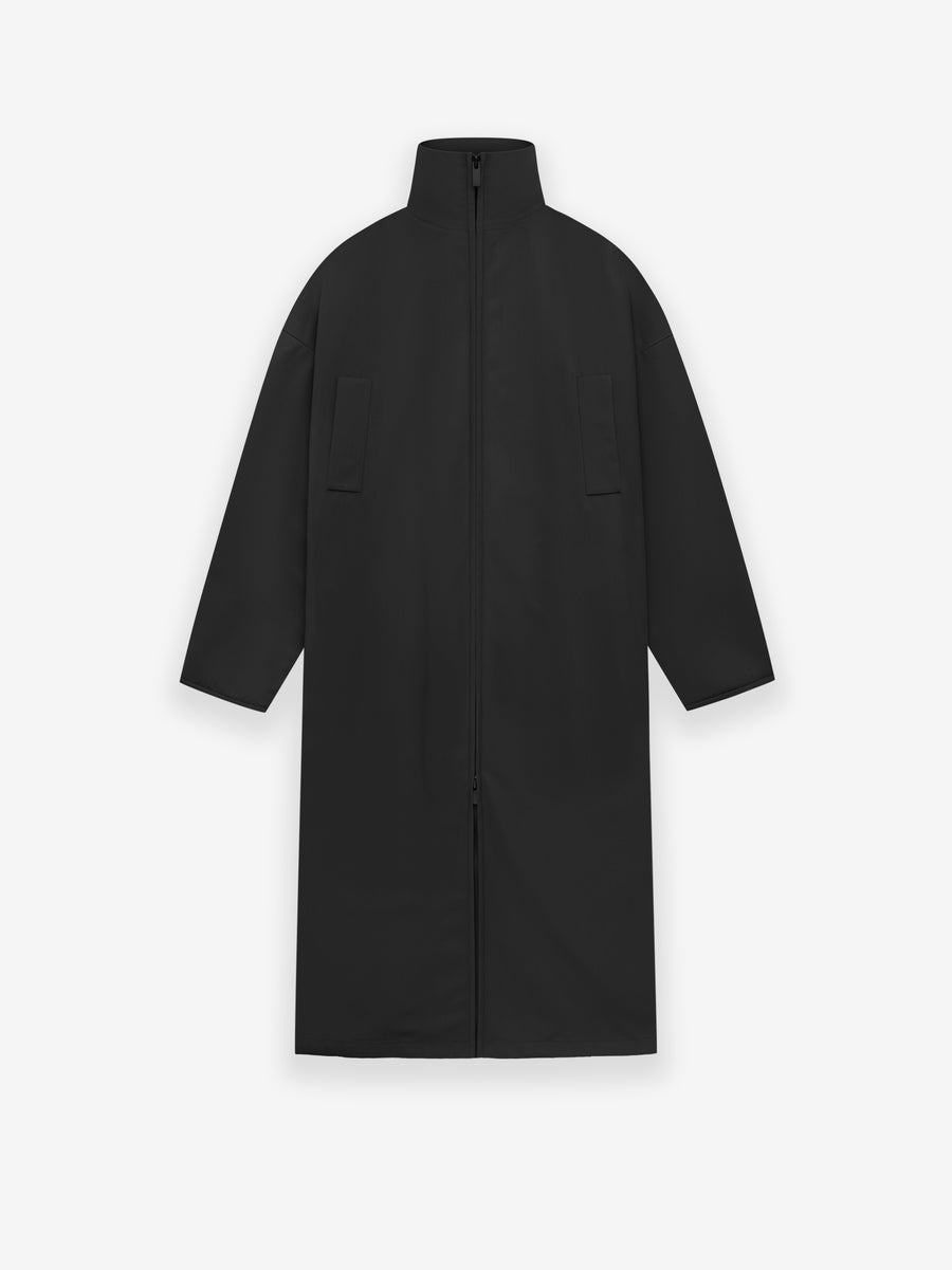 Wool Crepe High Neck Trench - Fear of God