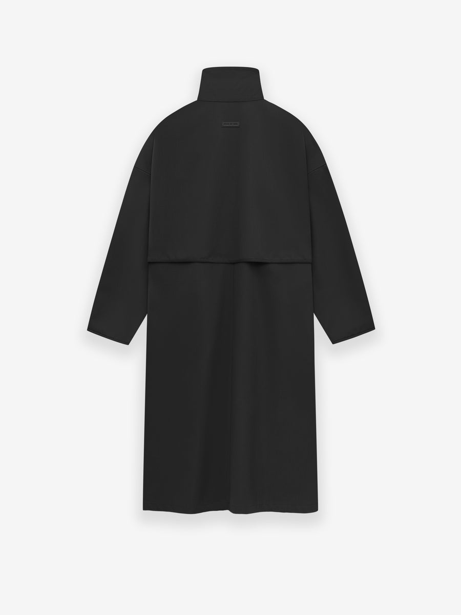 Wool Crepe High Neck Trench - Fear of God