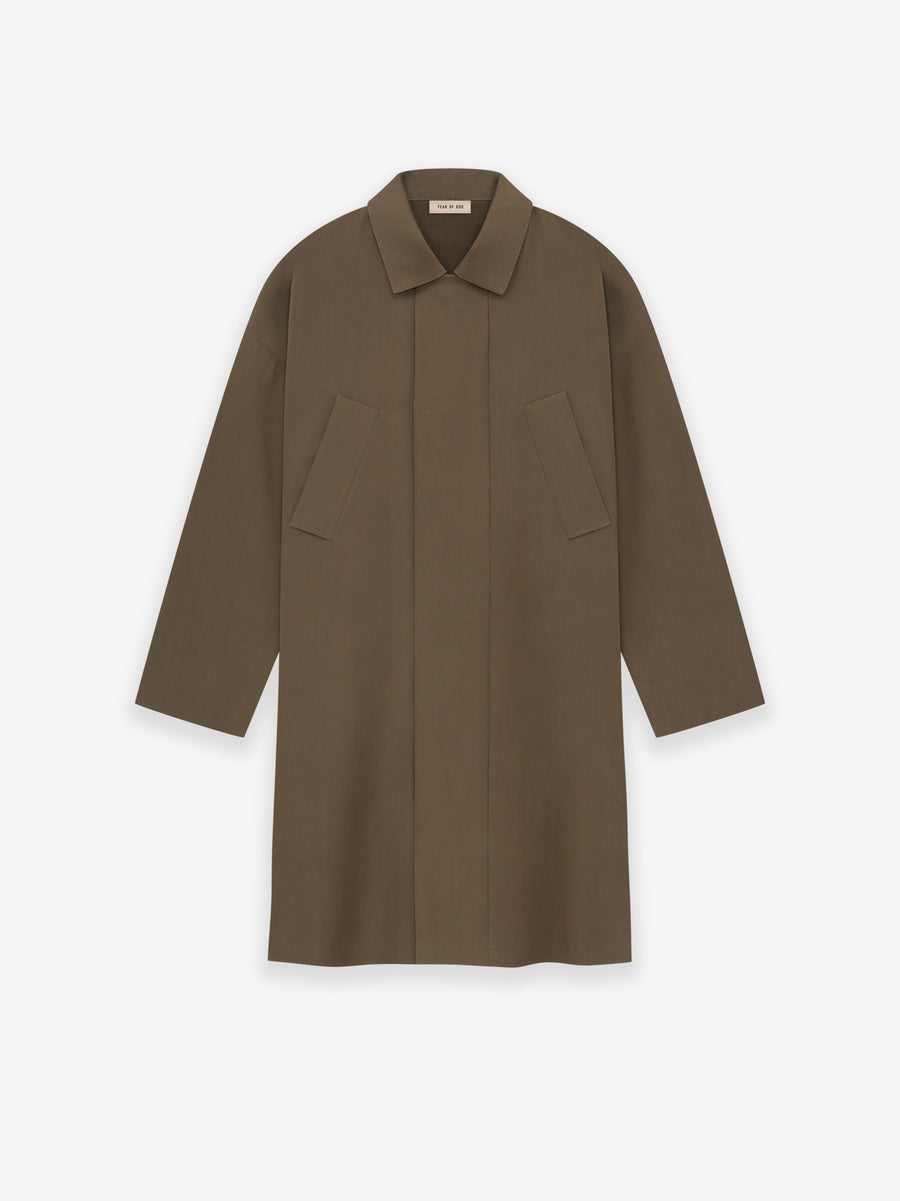 Wool Crepe 3/4 Length Trench - Fear of God