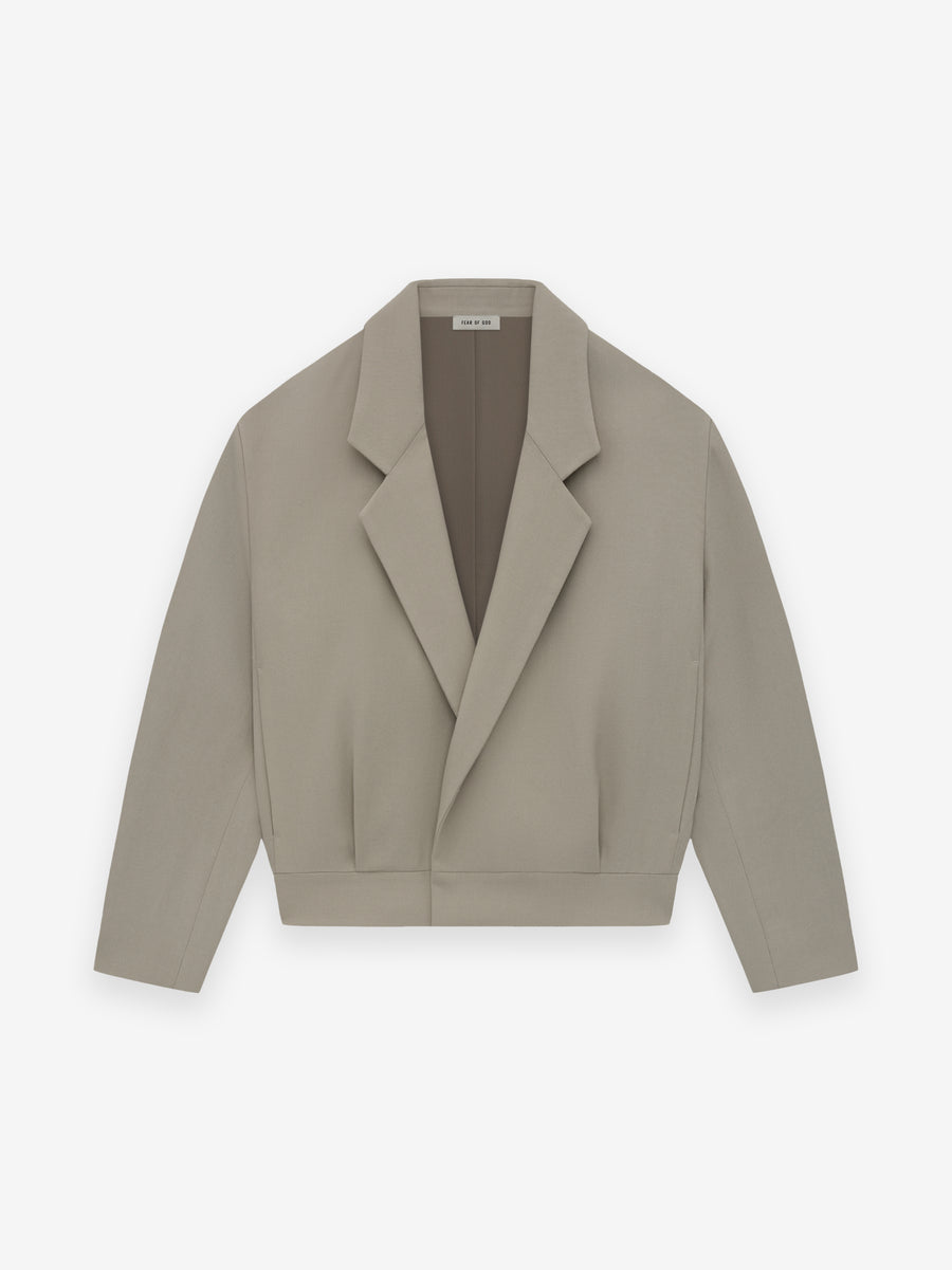 Wool Gabardine Notch Lapel Jacket - Fear of God