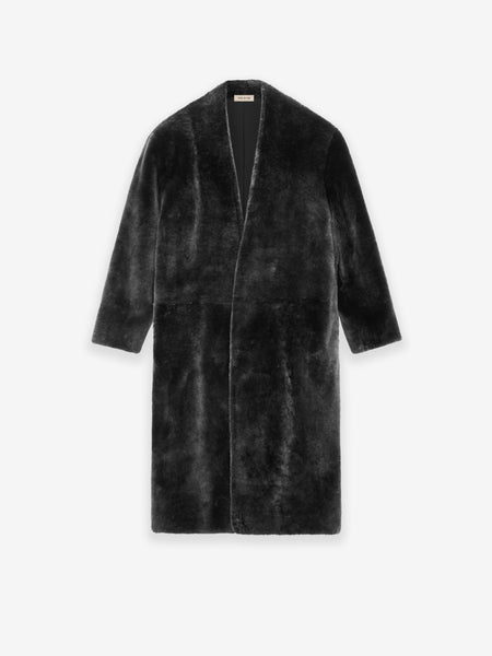 Wool Gabardine Double Breasted Overcoat