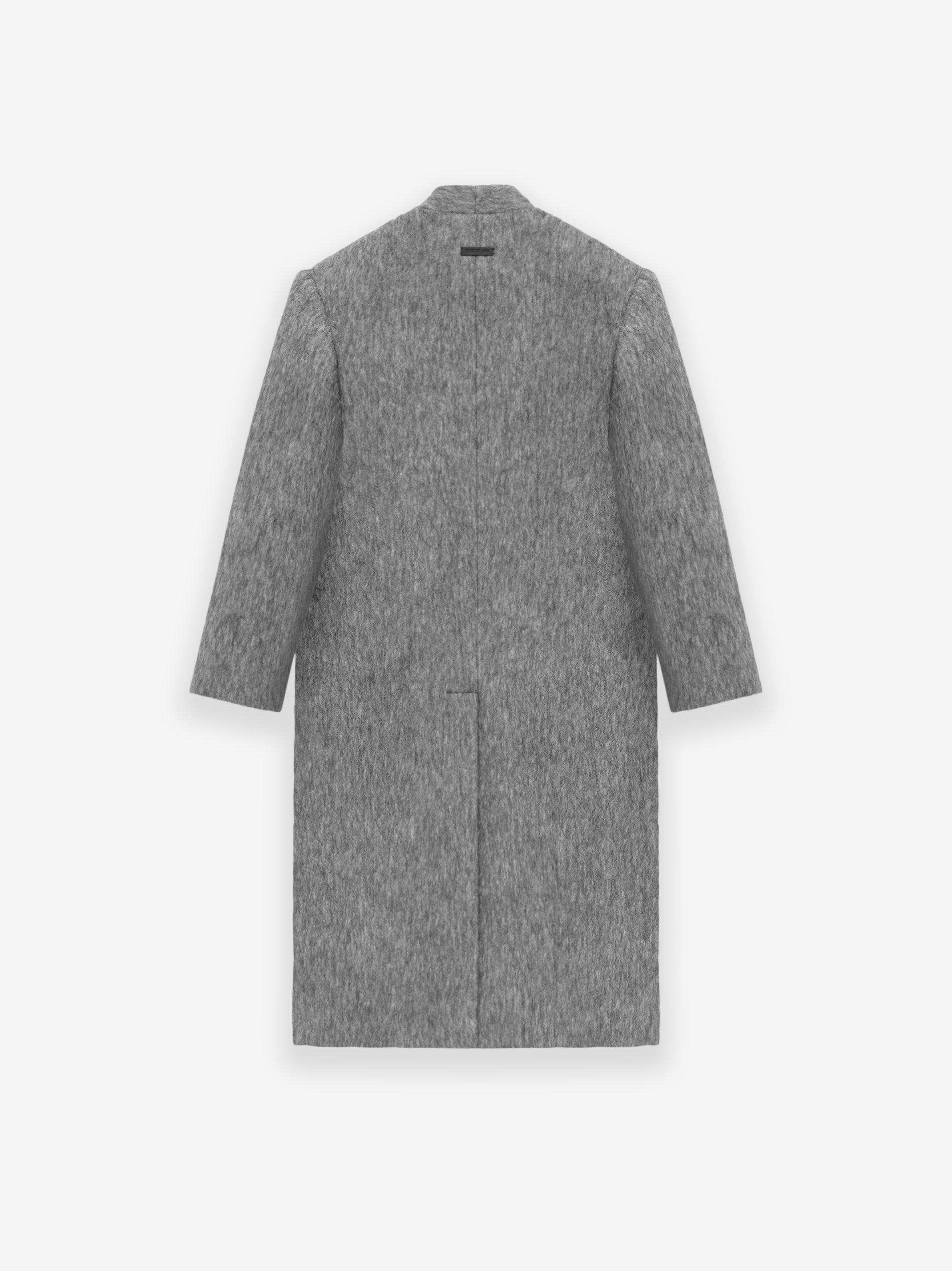 Alpaca Wool Lapelless Overcoat | Fear of God