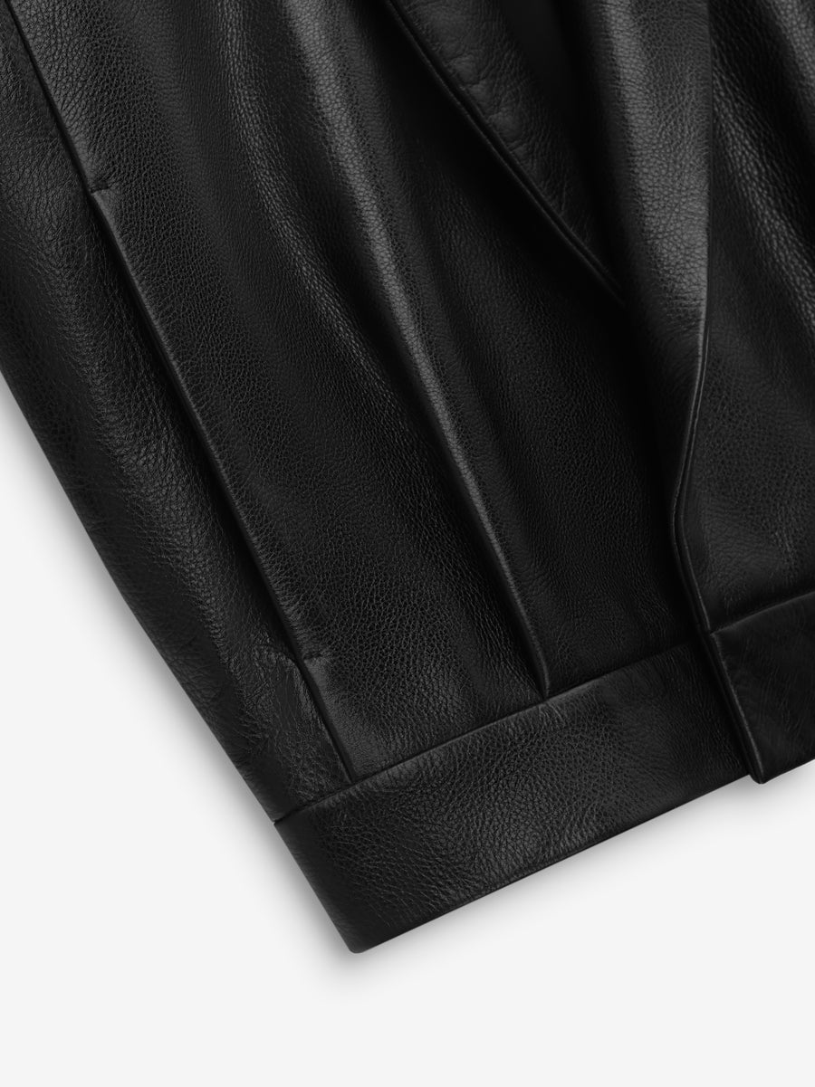 Leather Notch Lapel Jacket - Fear of God