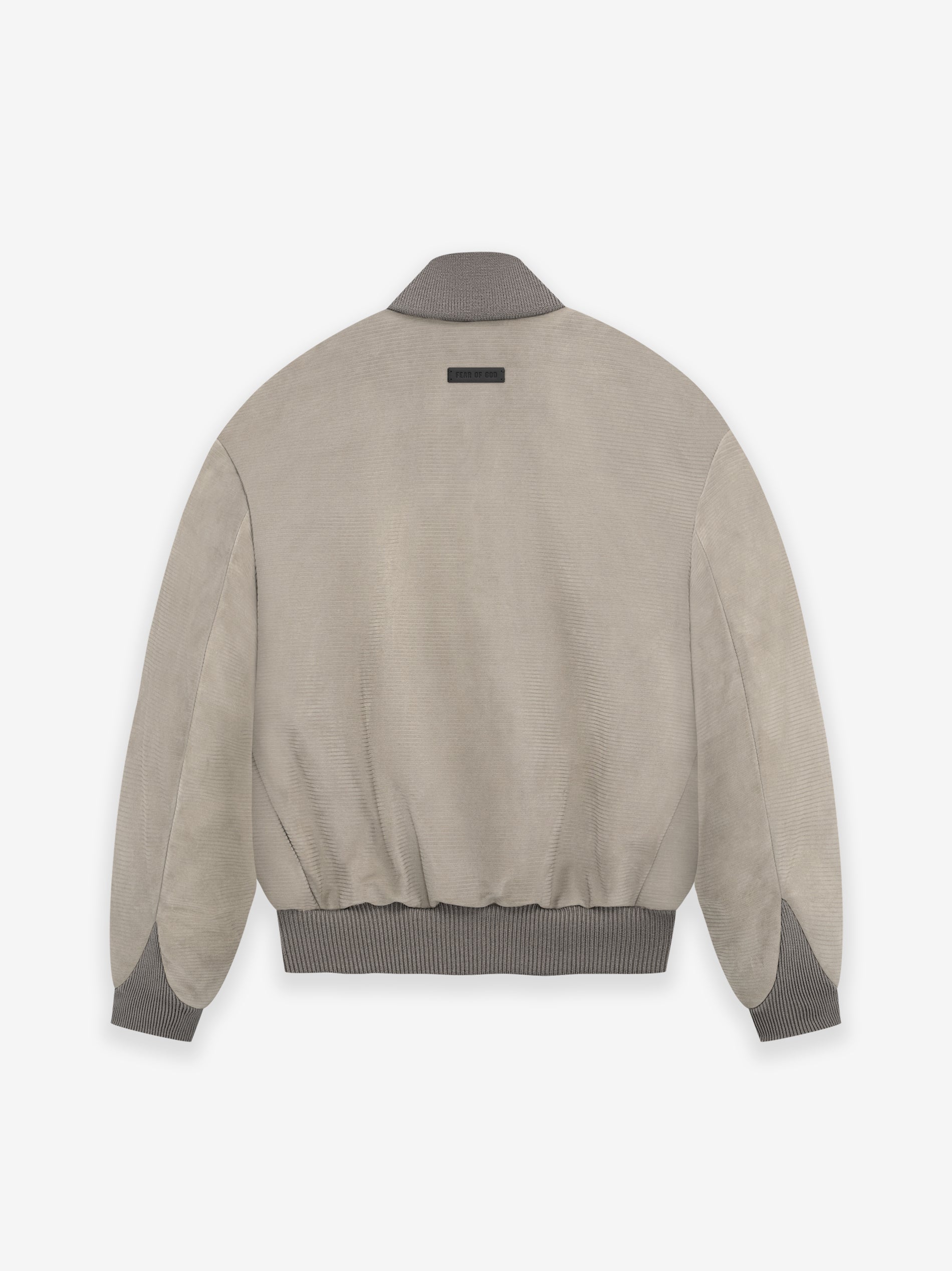 Suede Corduroy Bomber