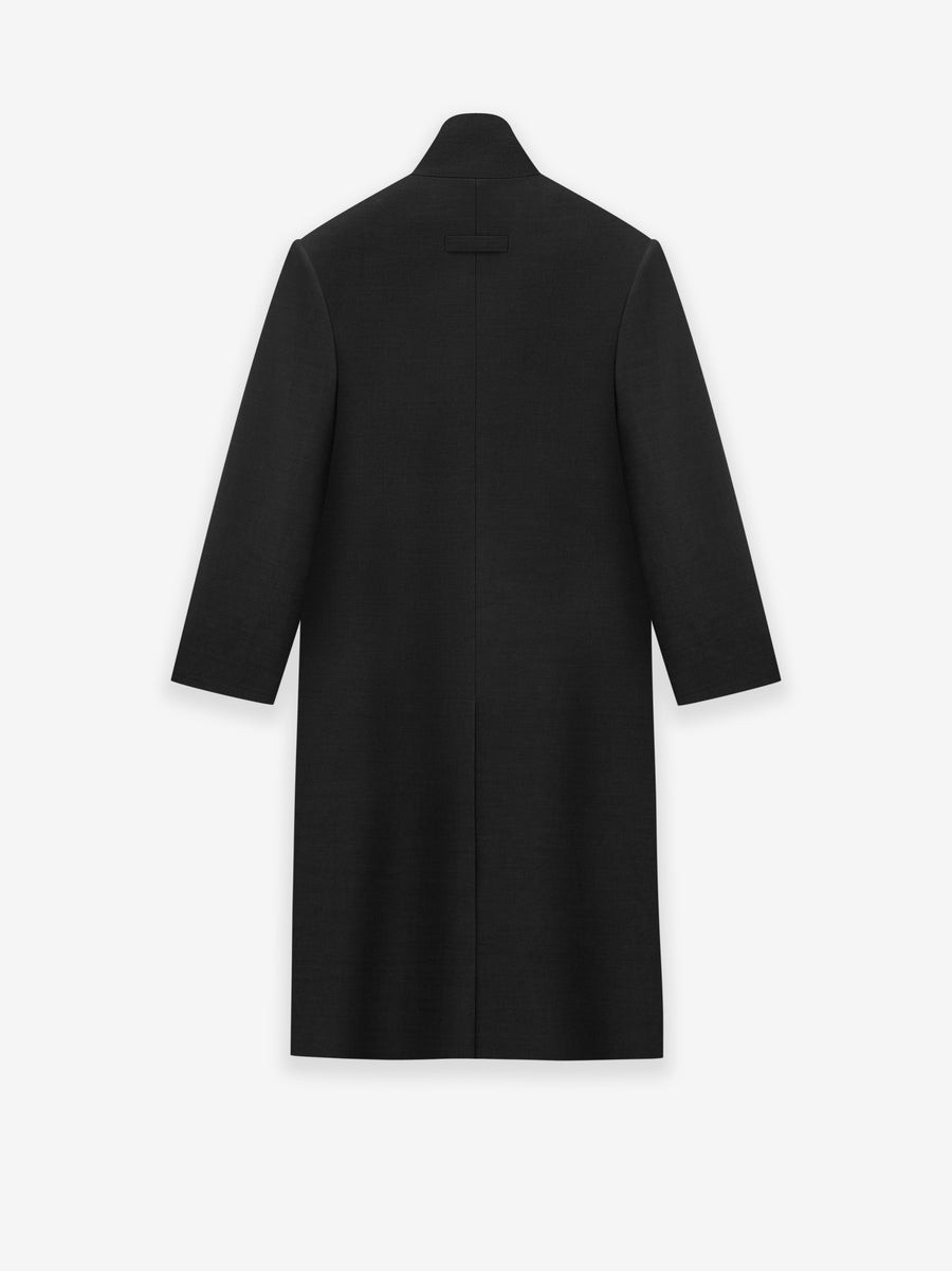 Double Wool Stand Collar Overcoat - Fear of God