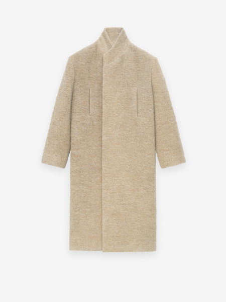 Wool Gabardine Double Breasted Overcoat