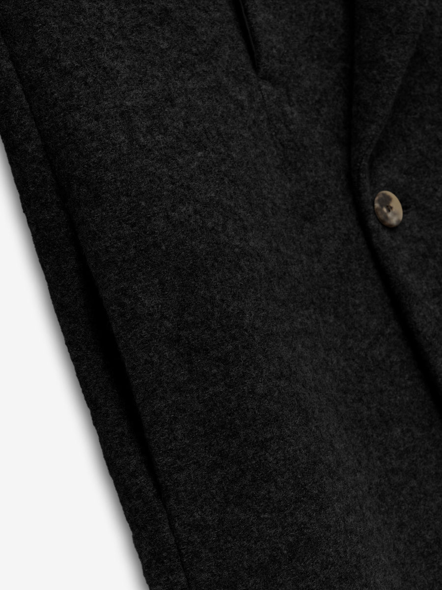 Boiled Wool Relaxed Overcoat - Fear of God