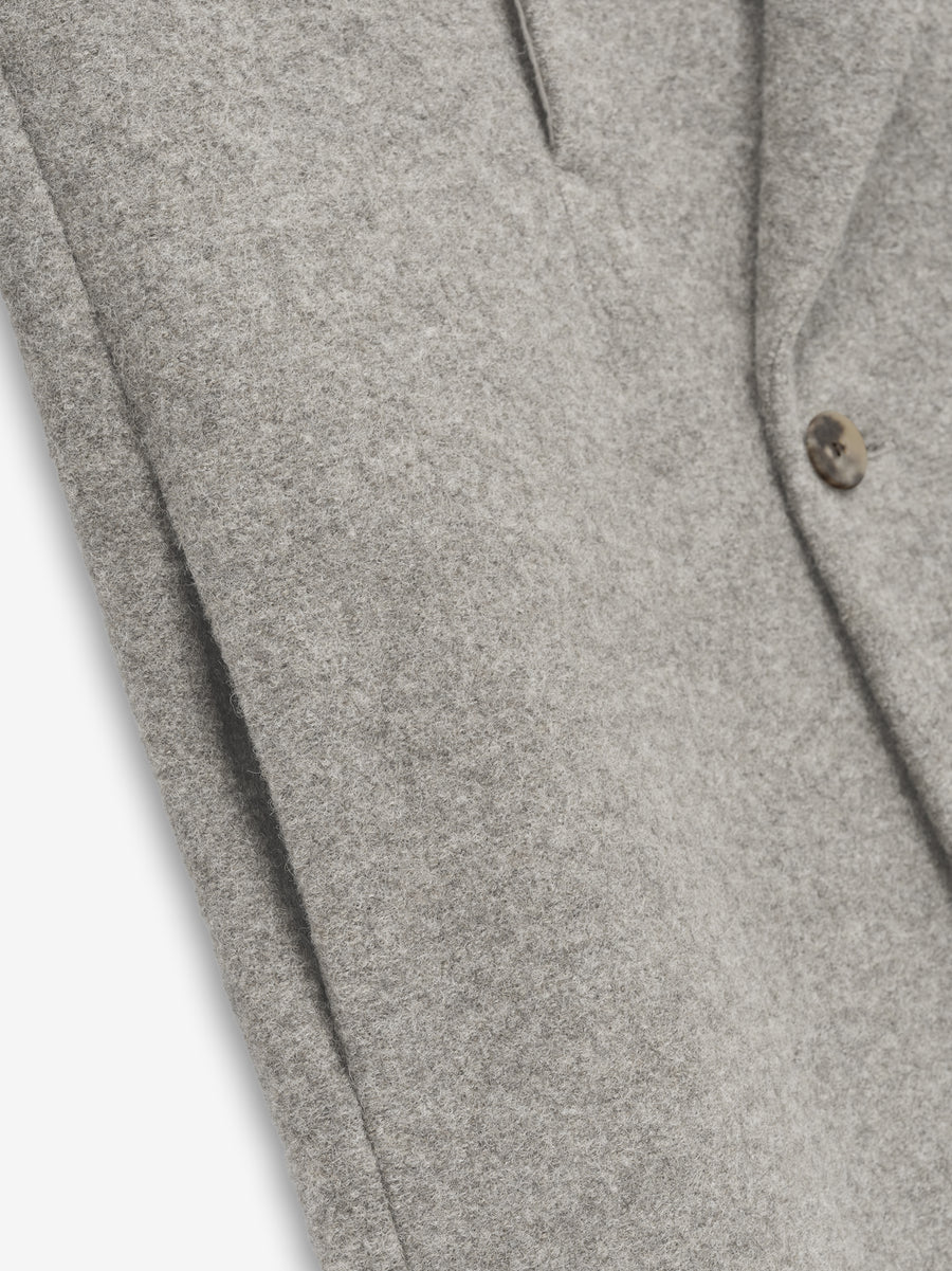 Boiled Wool Relaxed Overcoat - Fear of God