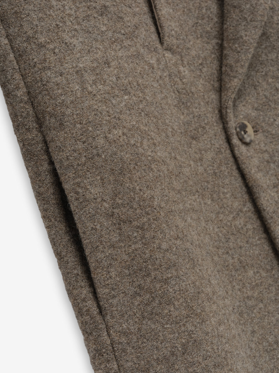 Boiled Wool Relaxed Overcoat - Fear of God