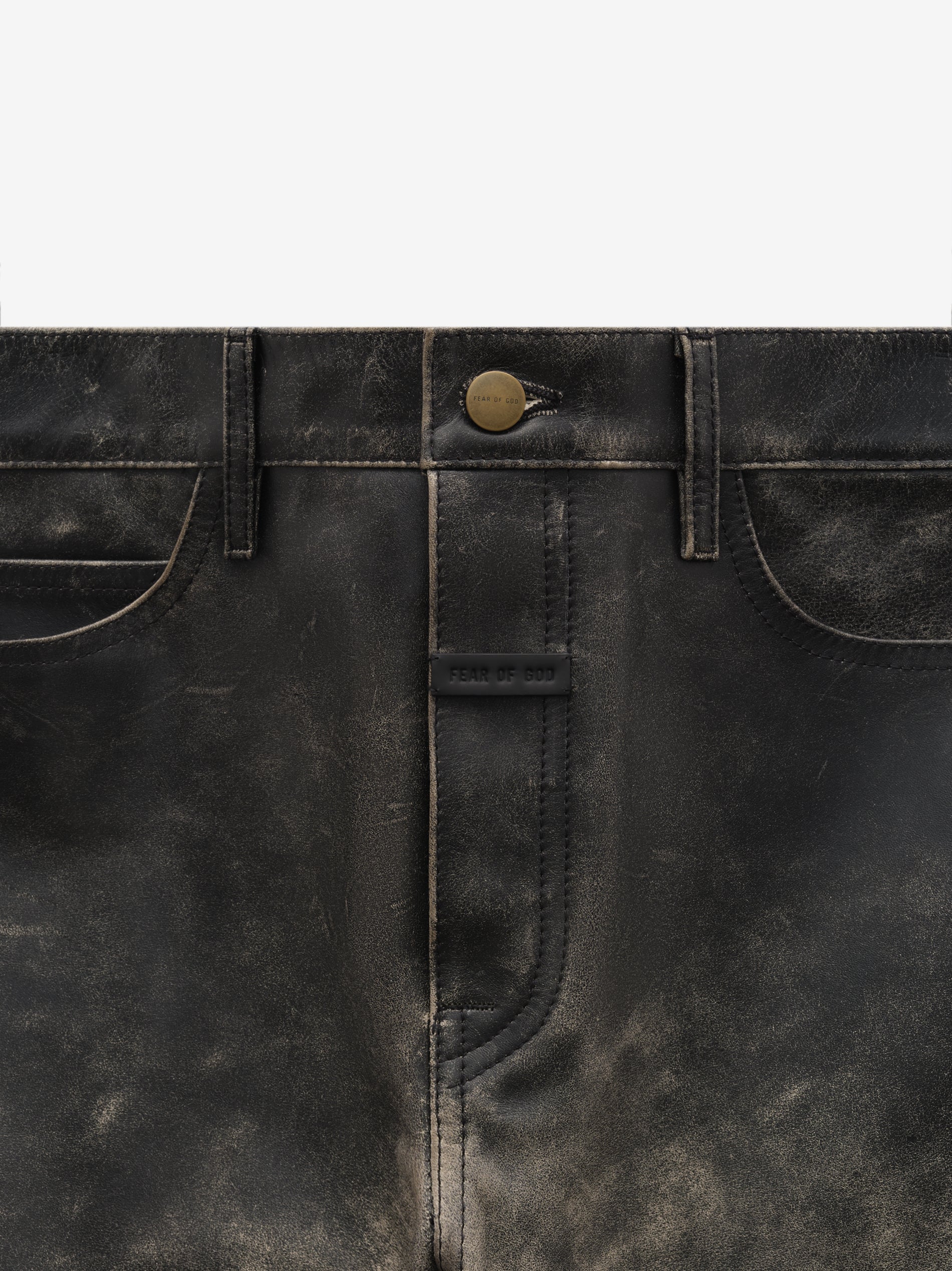 Vintage Leather 5-Pocket Pant | Fear of God
