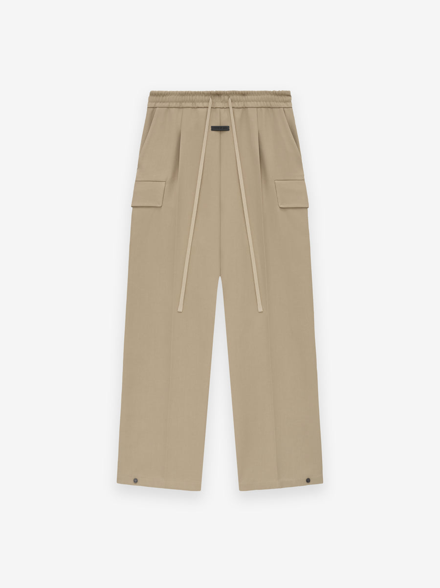 Weighted Twill Wide Leg Cargo Pants - Fear of God