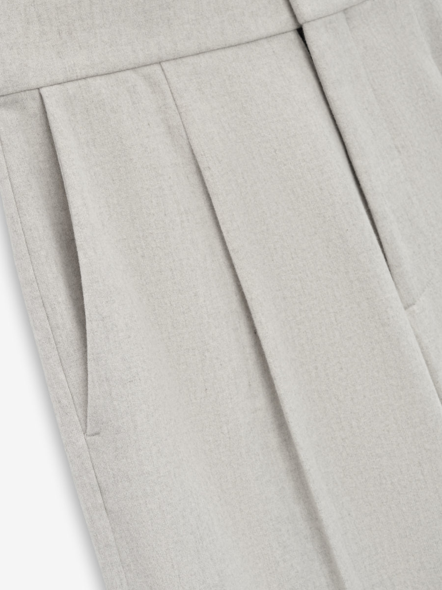 Wool Flannel Wide Leg Trousers - Fear of God