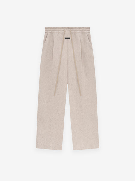 Military Wool Wide Leg Pants