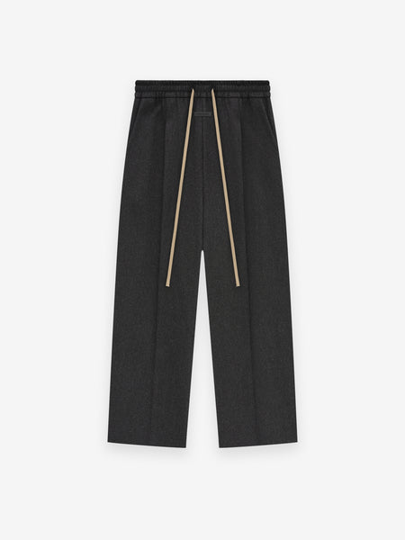 Military Wool Wide Leg Pants