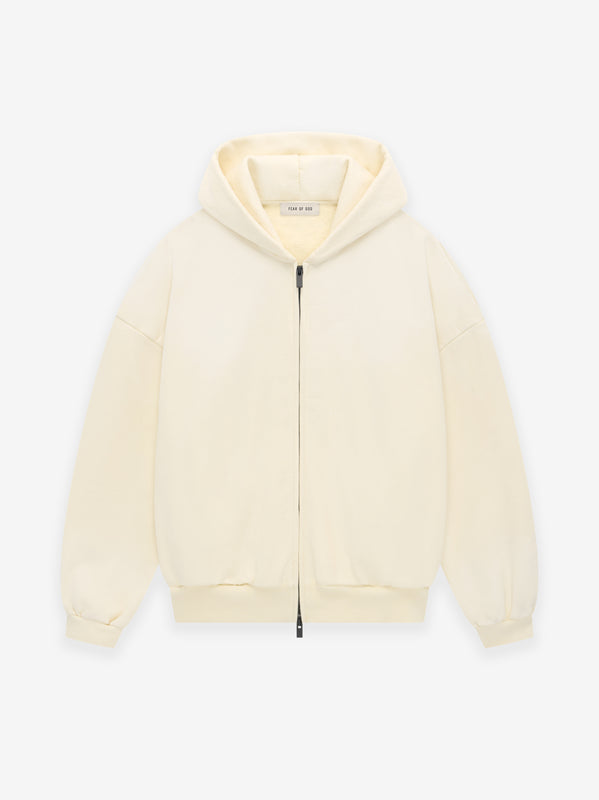 Full Zip Hoodie Cream / L