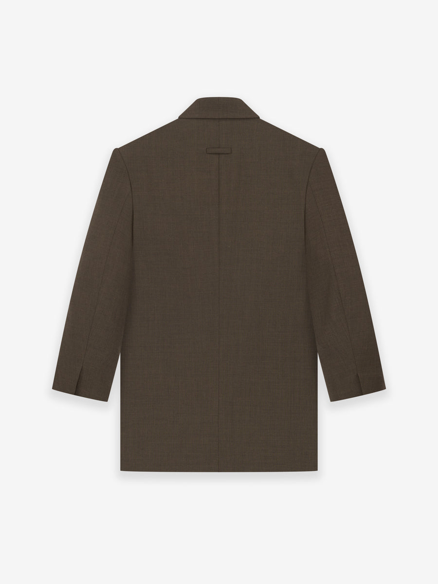 Wool Canvas Double Breasted Blazer - Fear of God