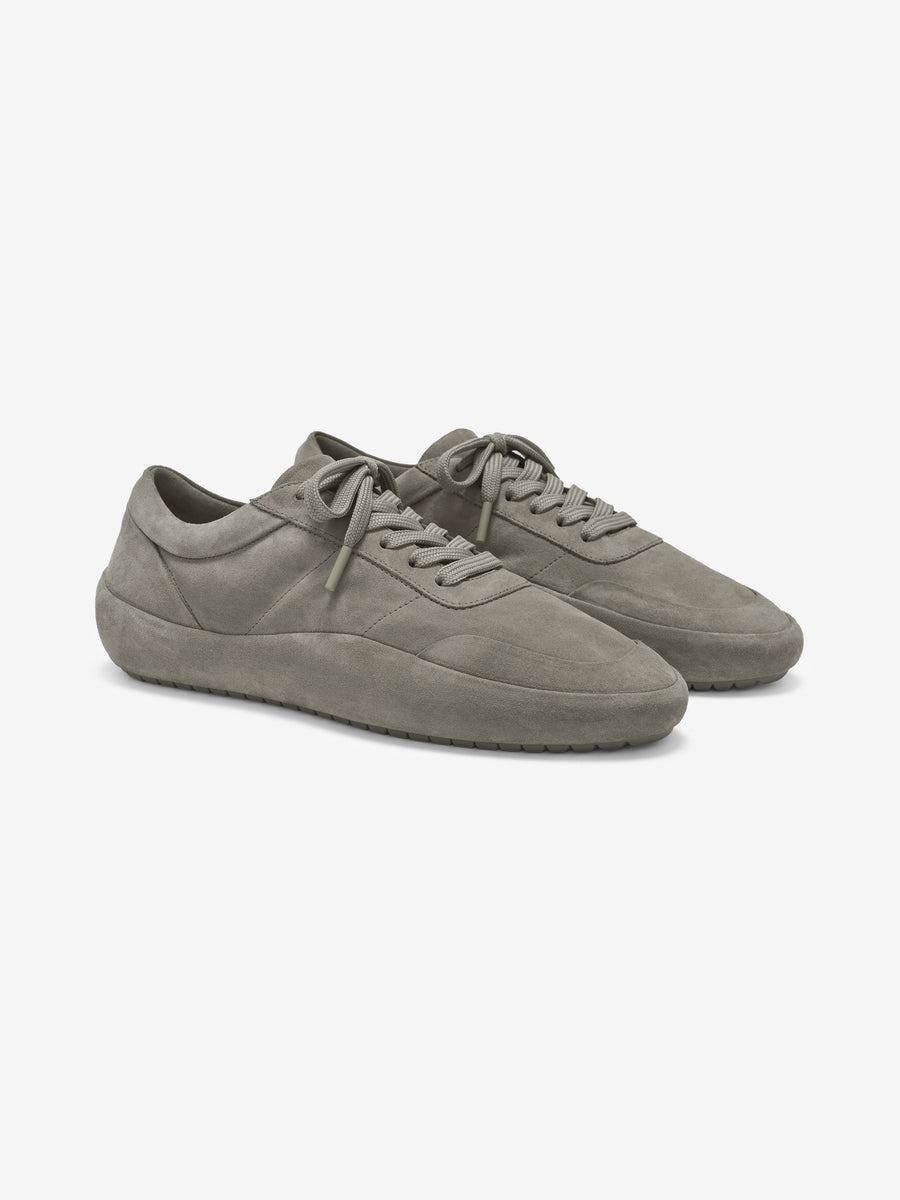 Suede Lace Up Runner Taupe / 36 view 2