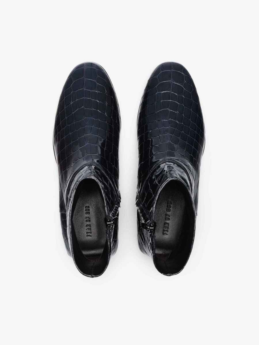 Croc Printed Ankle Boot Midnight Blue / 40 view 4
