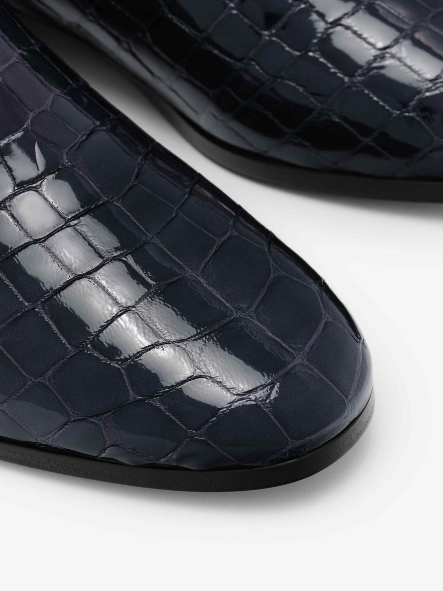 Croc Printed Ankle Boot Midnight Blue / 40 view 5