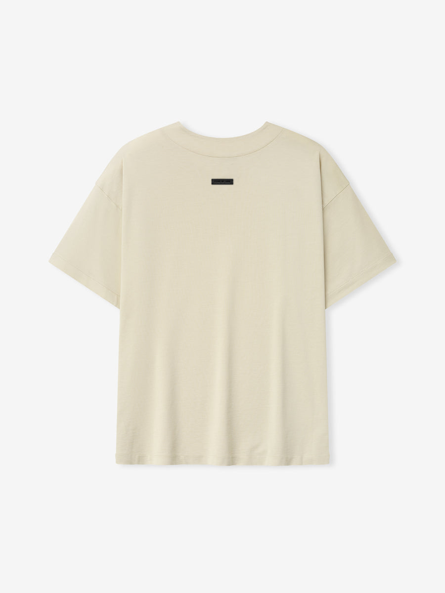 Cotton Rayon Tee Dirty Ivory / XS view 2