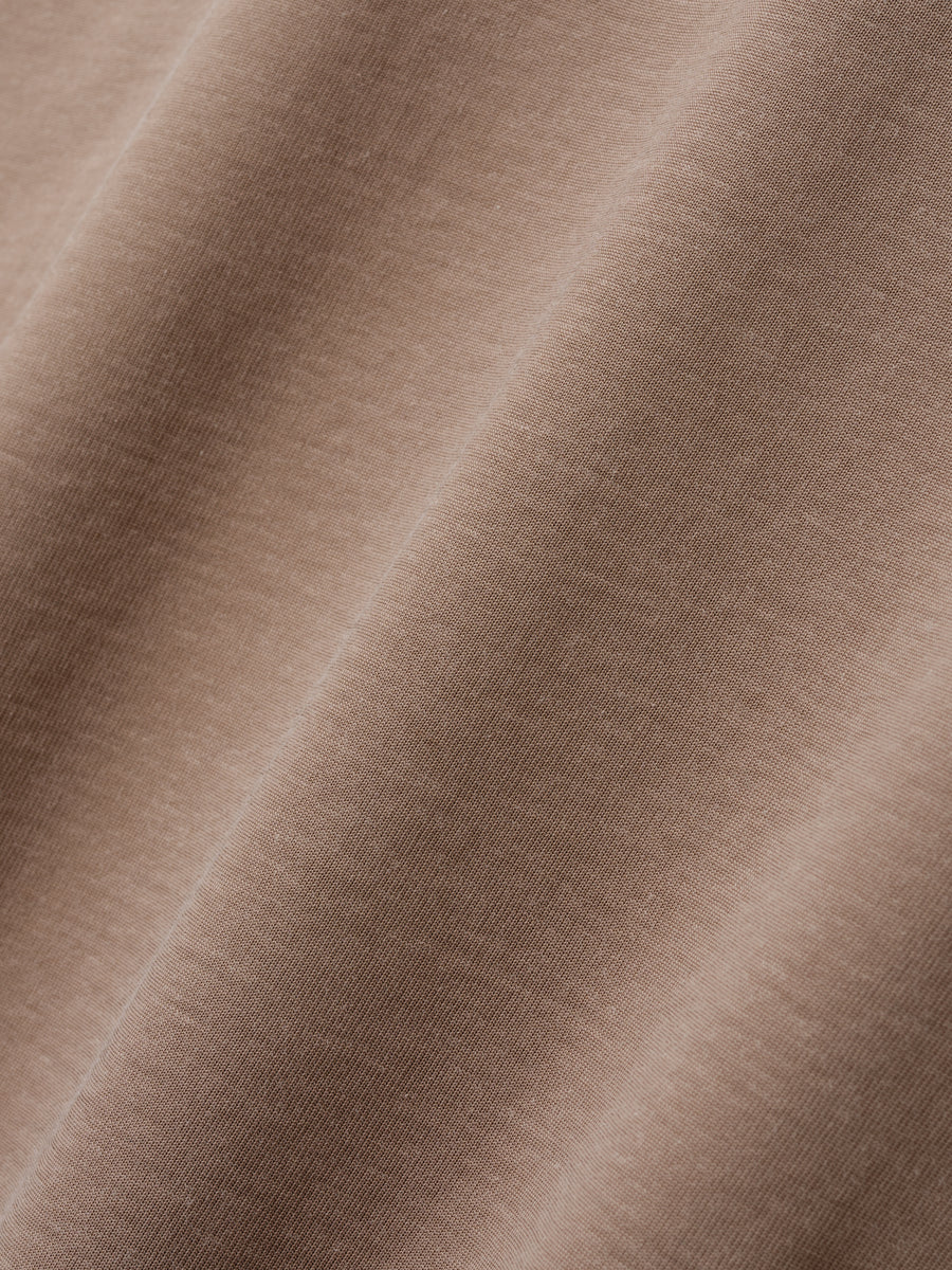 Clean Neck Short Sleeve Tee Dune Pearl / XS view 4