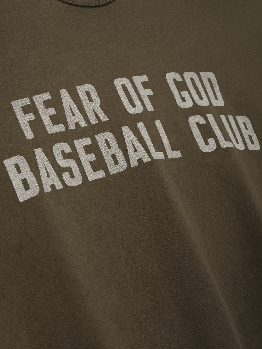 Baseball Club Tee Faded Brown / XS view 3