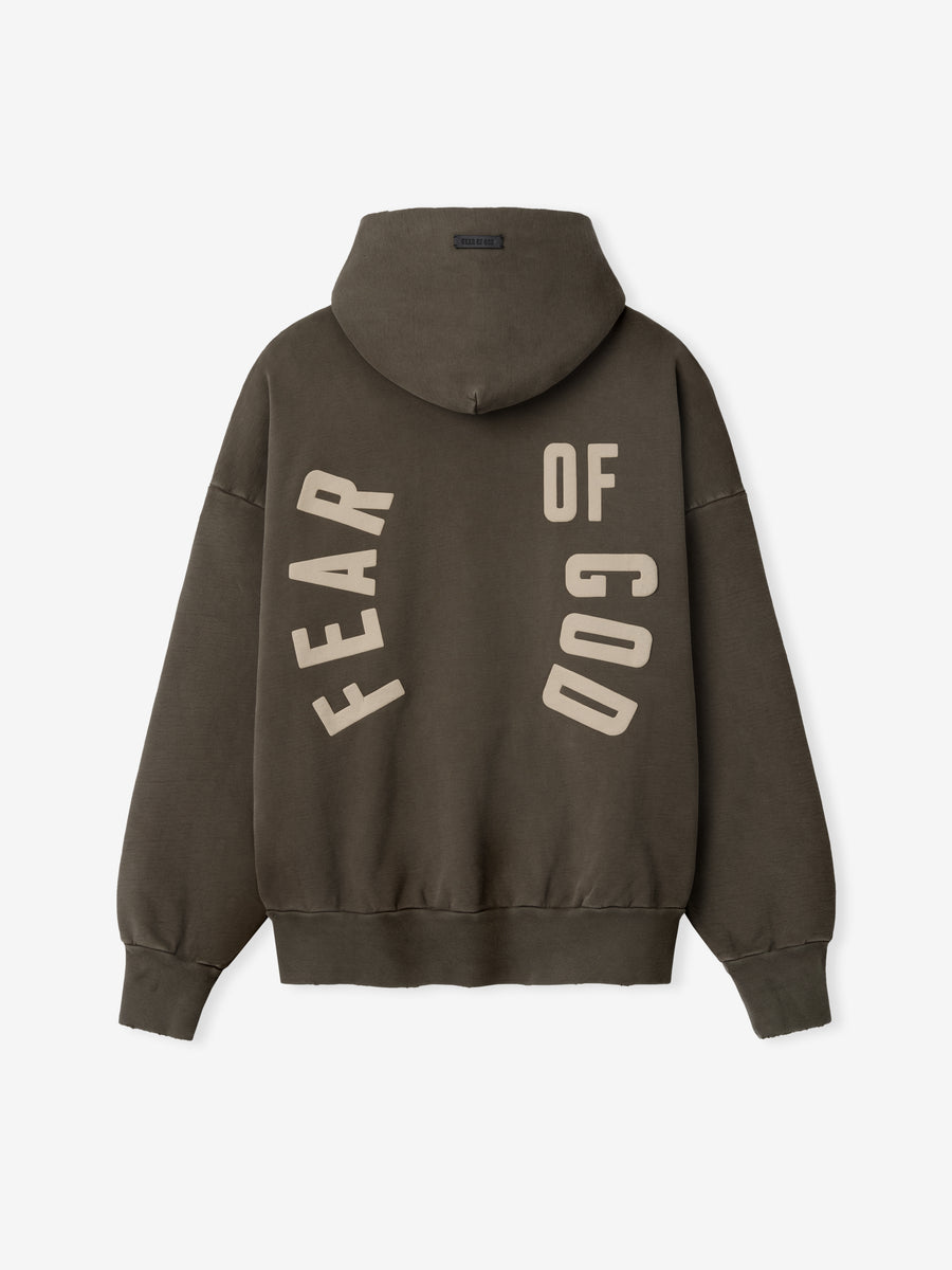 Fear Of God Classic Pocket Hoodie Faded Brown / XS view 2