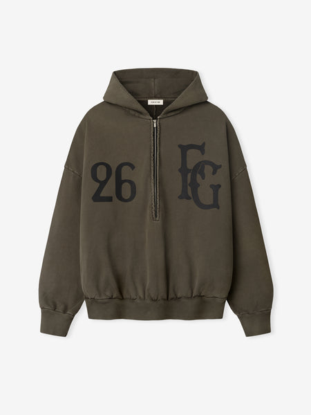 Baseball Club Half Zip Hoodie – Fear of God