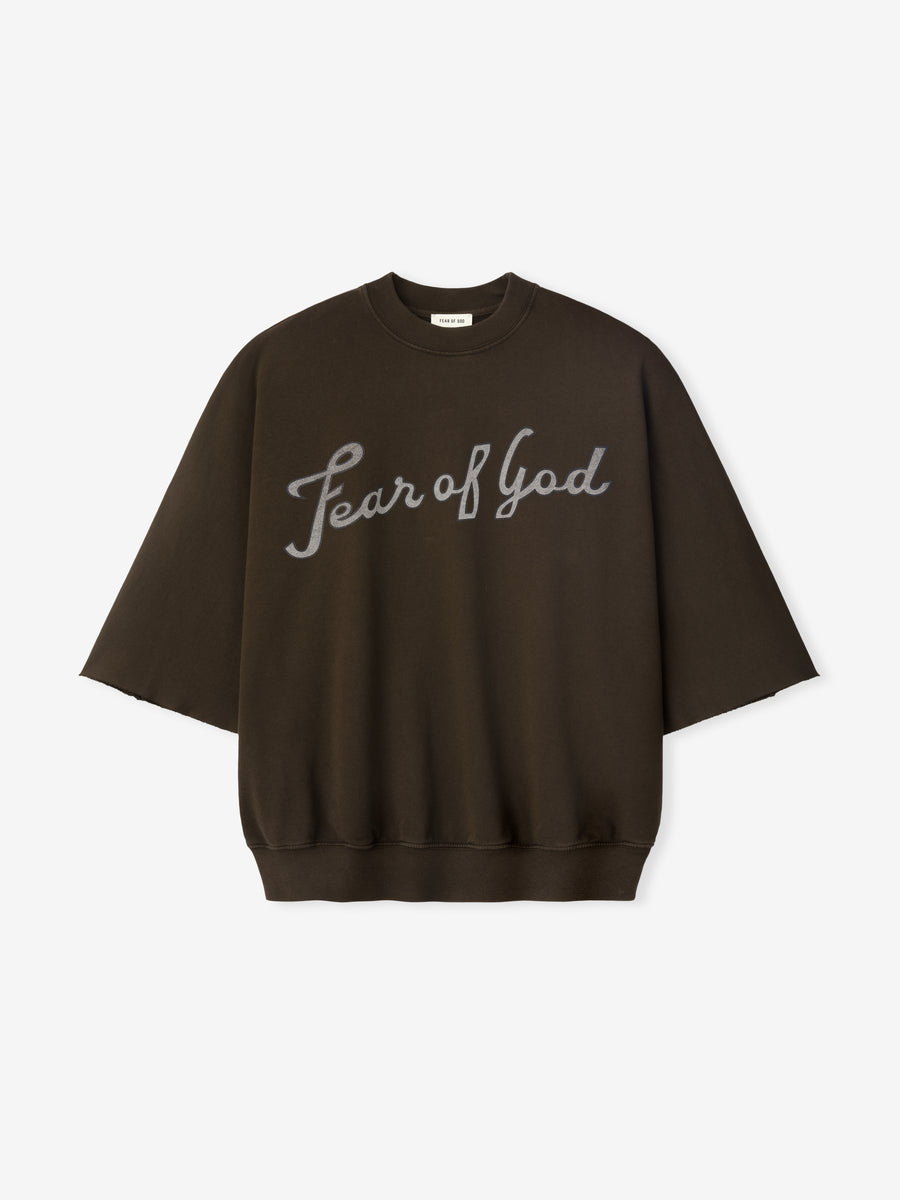 43 Cut Sleeve Sweatshirt Dark Brown / XS view 1