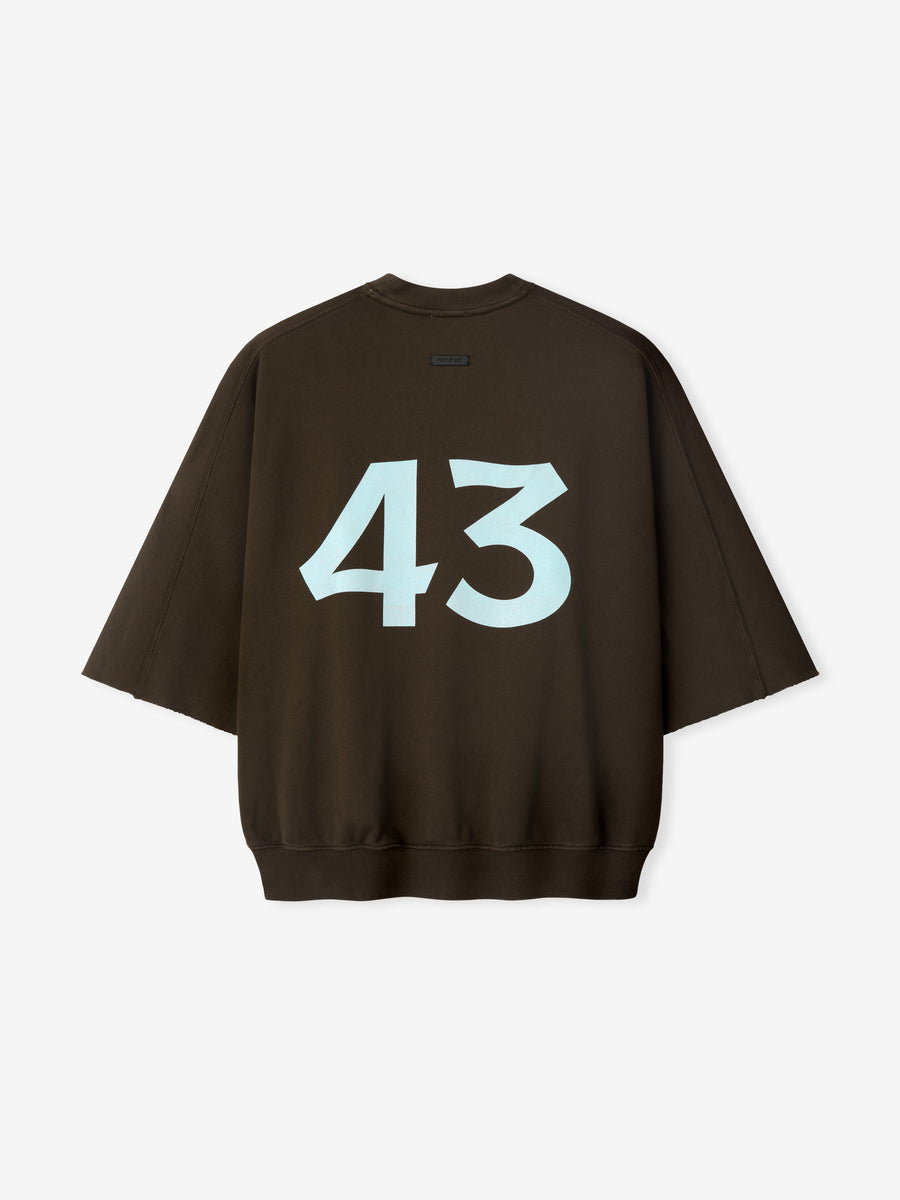 43 Cut Sleeve Sweatshirt Dark Brown / XS view 2