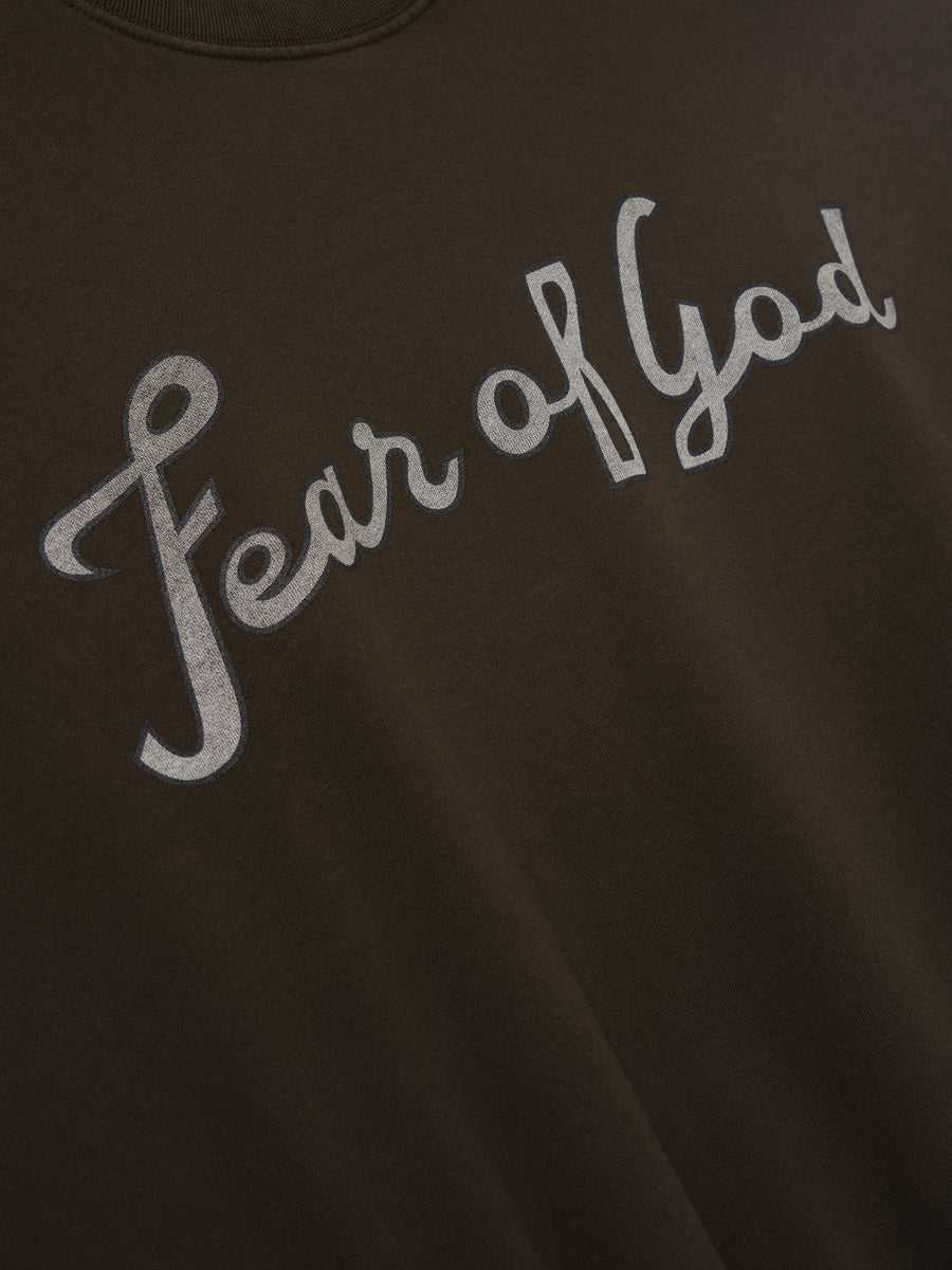 43 Cut Sleeve Sweatshirt Dark Brown / XS view 3