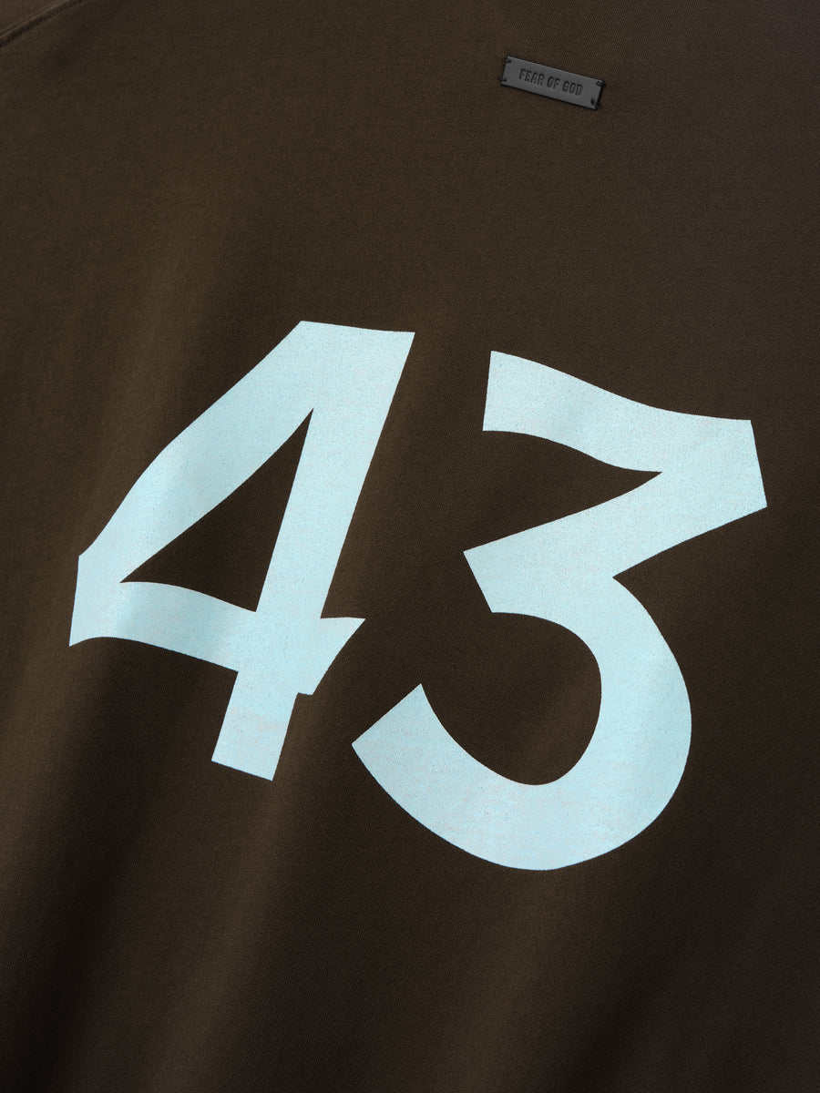 43 Cut Sleeve Sweatshirt Dark Brown / XS view 4