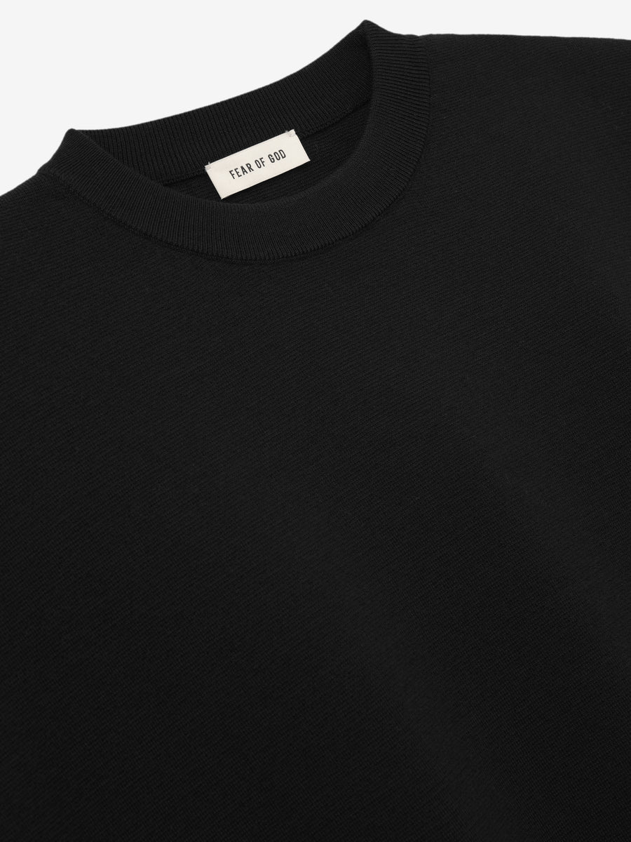 Merino Milano Knit Tee Black / XS view 4