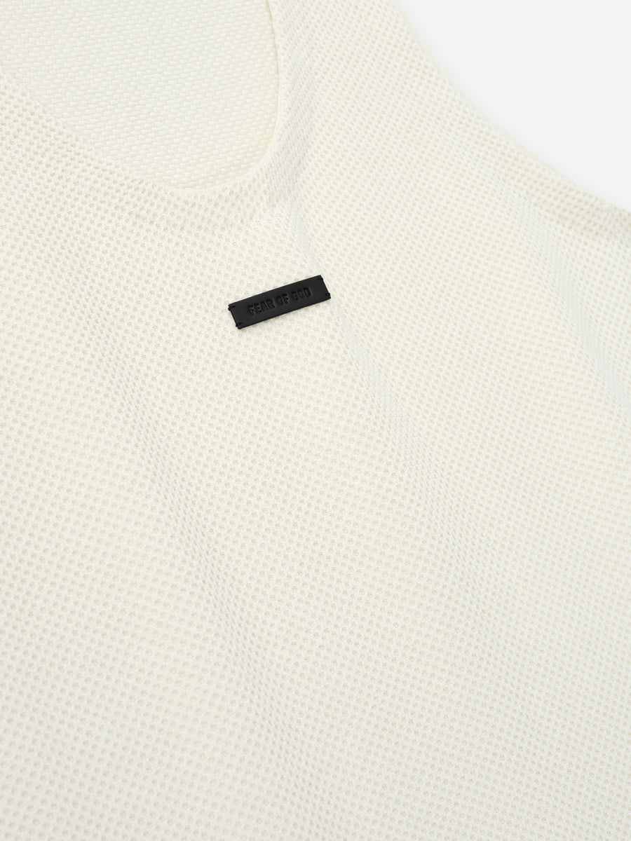 Knitted Tank Top Cream / XS view 5